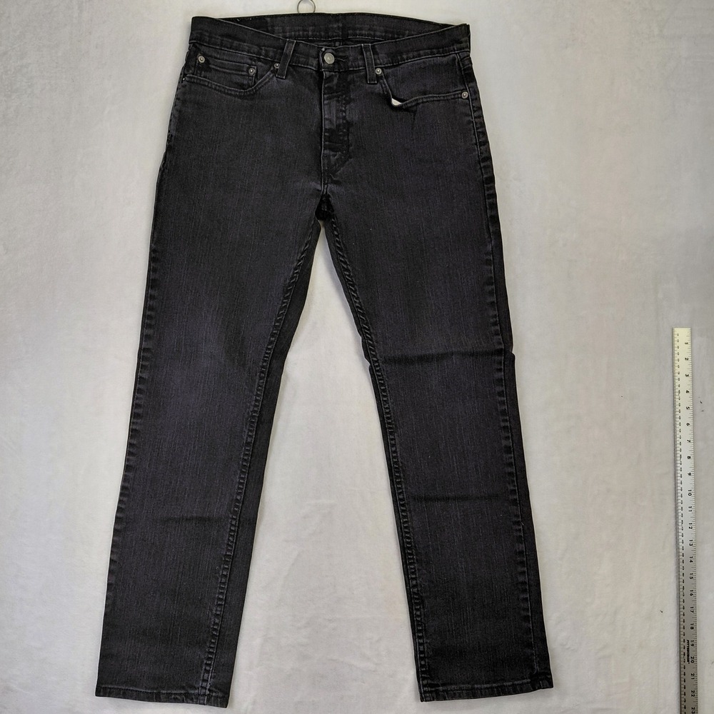 Levis 559 Relaxed Straight Leg Jeans Faded Black Mens 32x32 00559-0239
